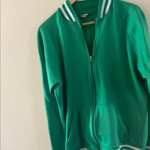 Emerald Green Knit Jacket
